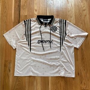 Lonestar 1996 Jersey Boxy Cropped Retro Vintage 90s Style Blokecore Soccer XL